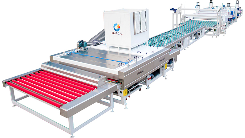 Curved and Flat Laminated Glass Line