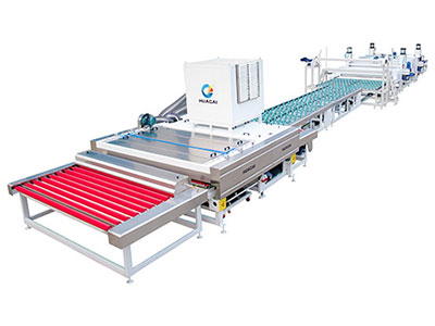 Curved and Flat Laminated Glass Line