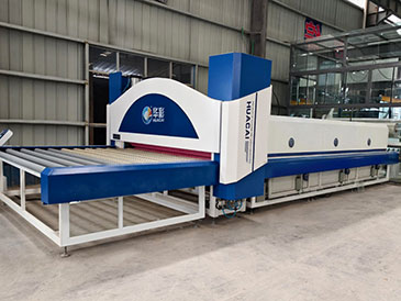 Heated Roller Press with Forced Air Convection Furnace